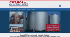 Desktop Screenshot of corbolsrl.com